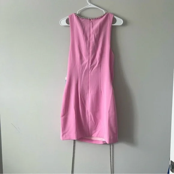 open lace back dress Zion Beaded Micro Mini Dress main image 0